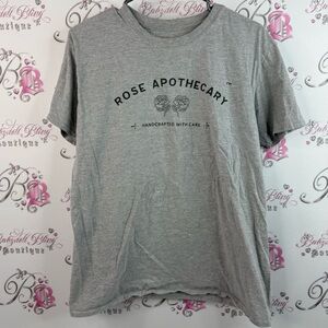 Schitts creek T-shirt top black Rose Apothecary Gray Short Sleeve Men's Tee